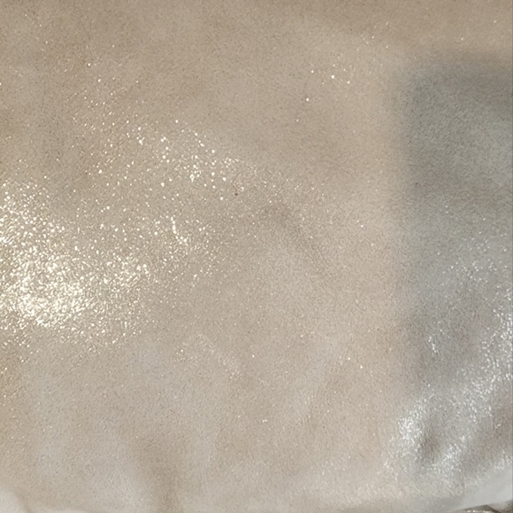 Coach Vintage Alexandra Elegant Cream Gold Shimmer Satchel Handbag - Picture 11 of 15